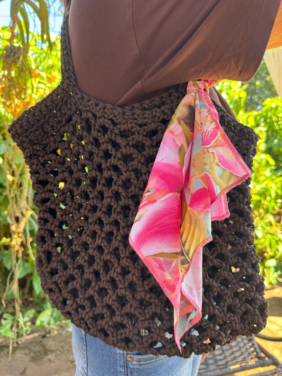 Bolsa crochê  - Foto 3