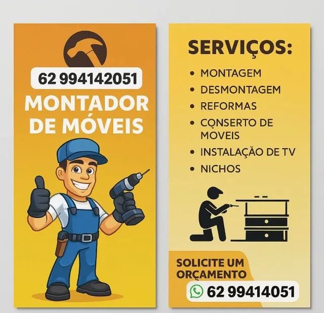 montagem e desmontagem de moveis