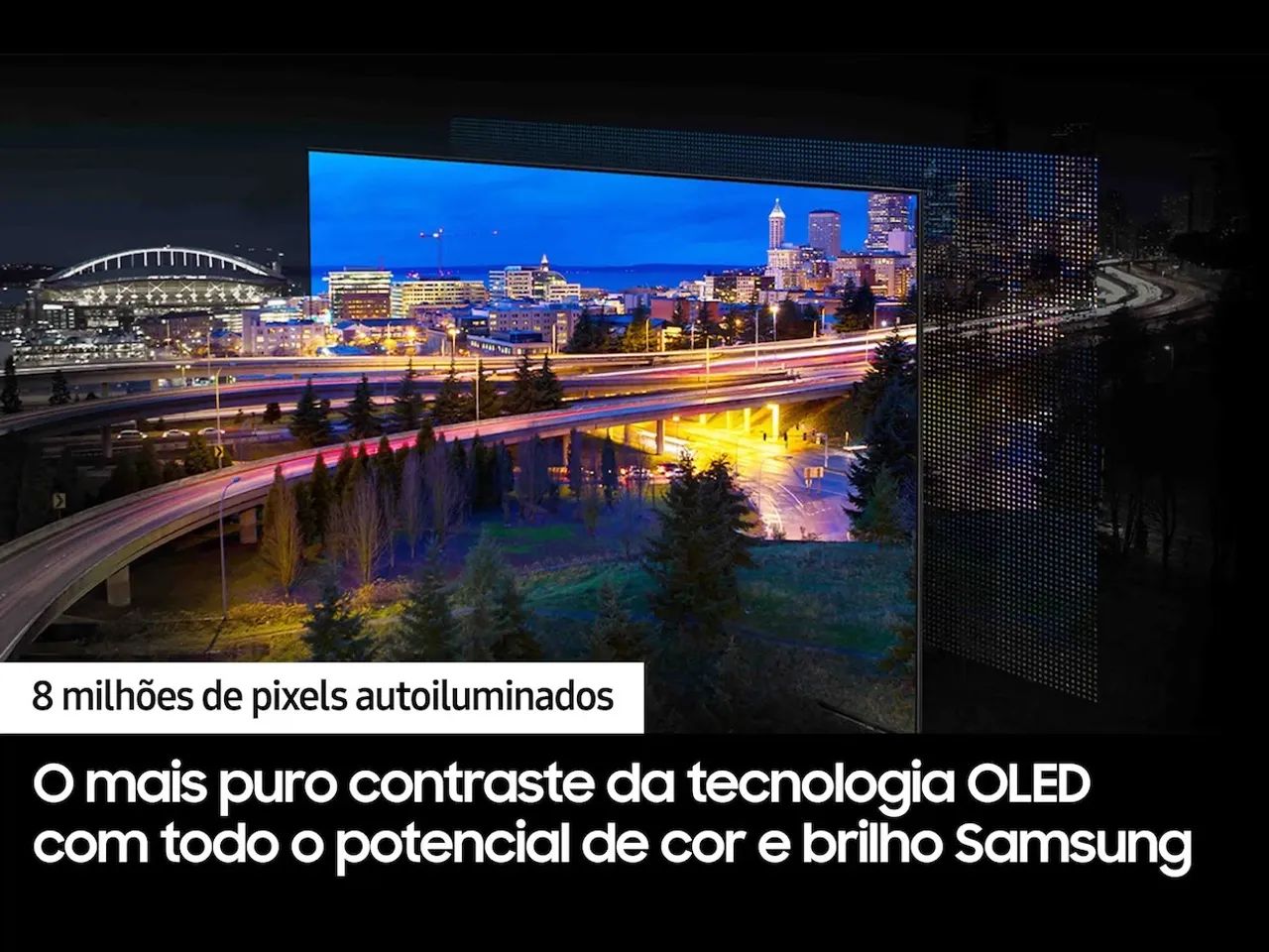 TV Samsung 4K OLED 55 pol S90D - NOVA na caixa, Smart TV, modelo 55S90D - Foto 4