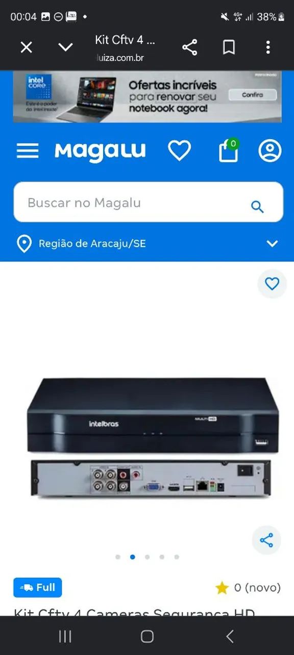 Kit completo câmeras Intelbras  - Foto 2