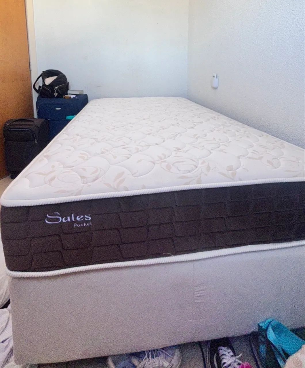 Cama Solteirão mola ensacada 