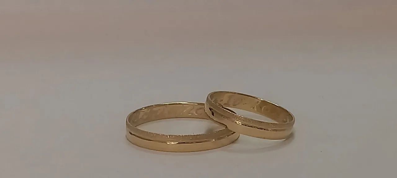 Aliança em ouro  - Foto 2