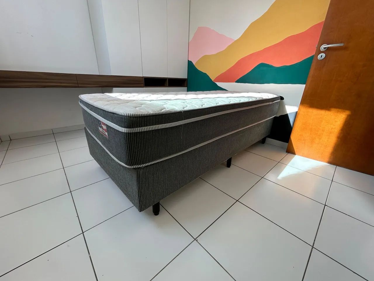 Cama Box Solteiro Plumatex USADA