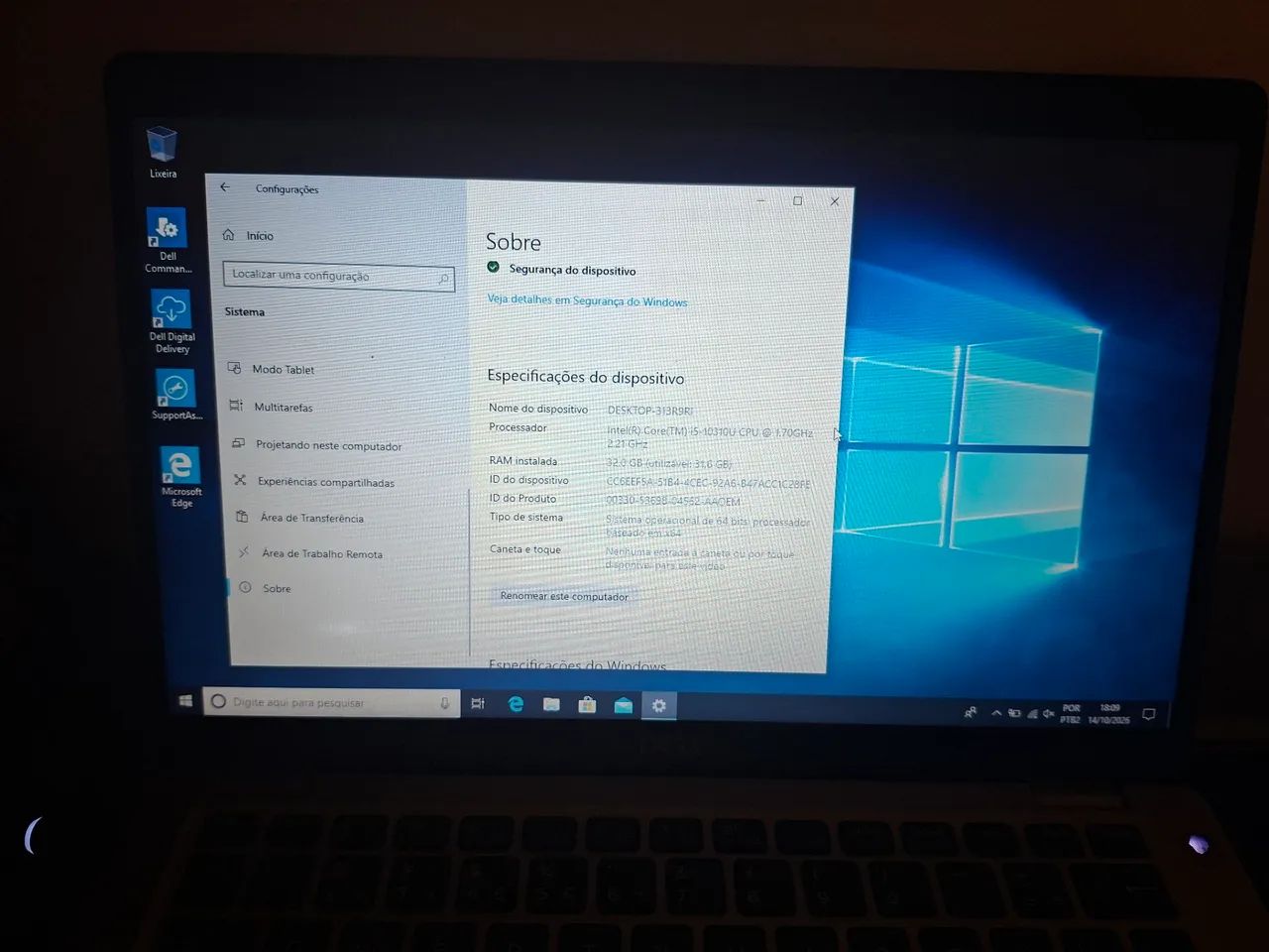 Notbook 32 RAM