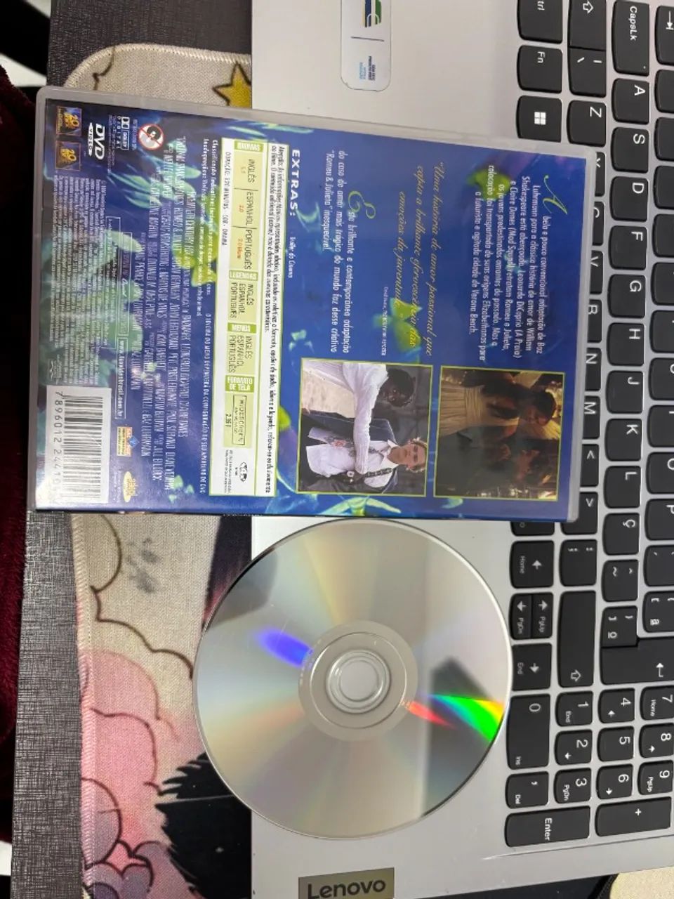 DVD Romeu + Julieta - Leonardo DiCaprio e Claire Danes - Foto 2