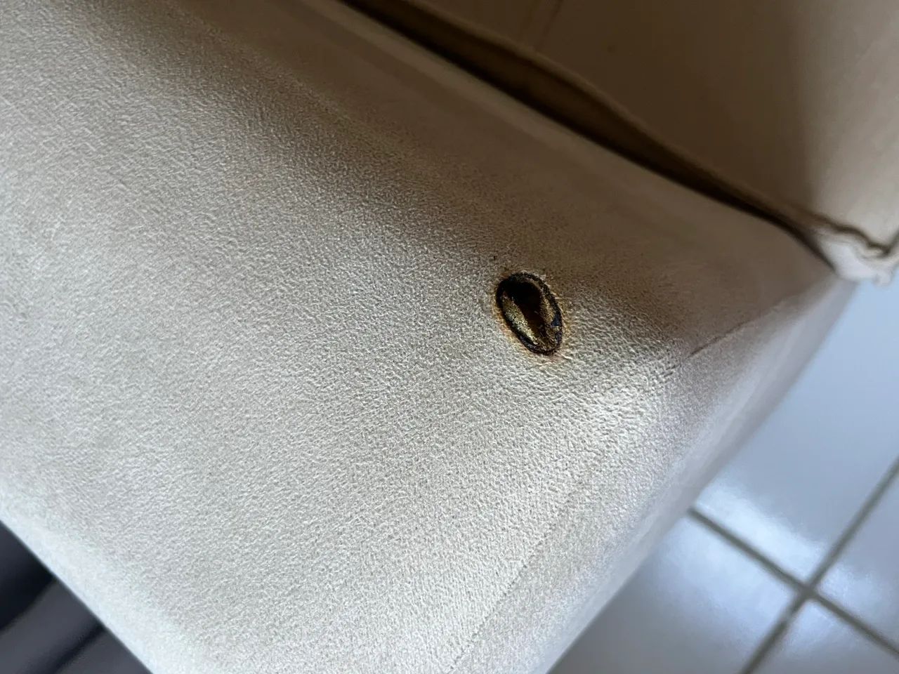 SOFA NILO VELUDO DELUXE BEGE - Foto 4