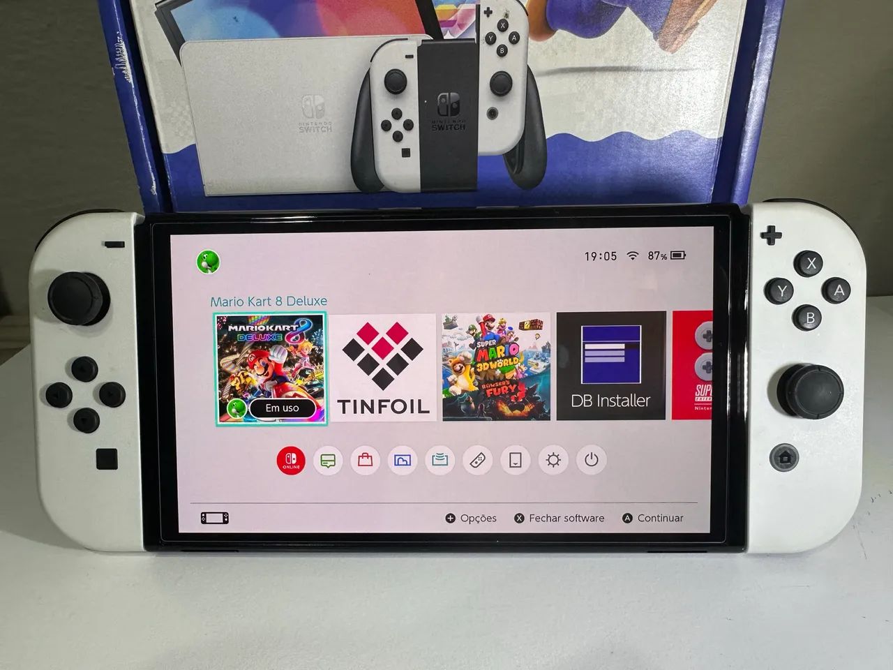 Nintendo Switch Oled Super Mario Desb. - Foto 4