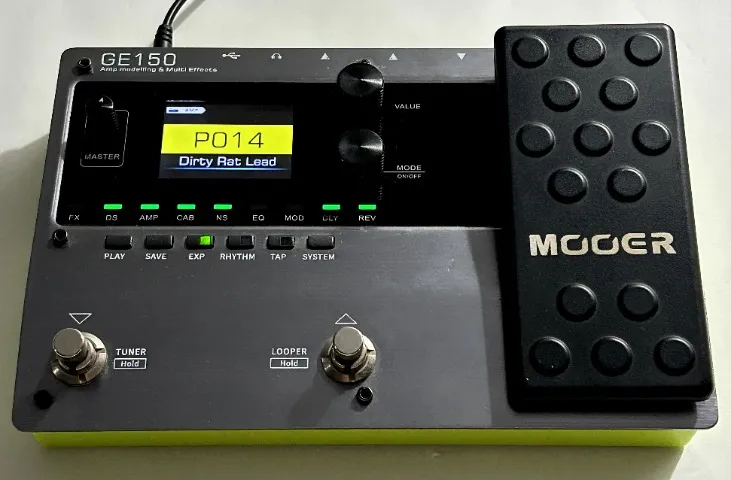 Pedal Overdrive + Compressor Visual Sound Route 66 (estilo tube