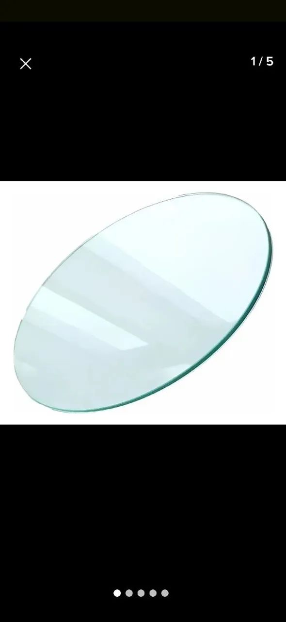 Tampo de Vidro p/ mesa redondo Ø 1,30 x 120 mm - Foto 5