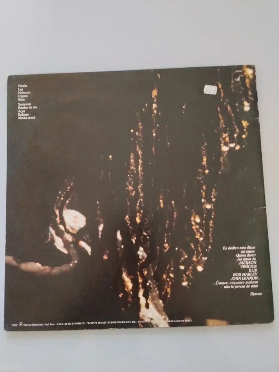 Disco vinil lp Djavan Luz - Foto 3