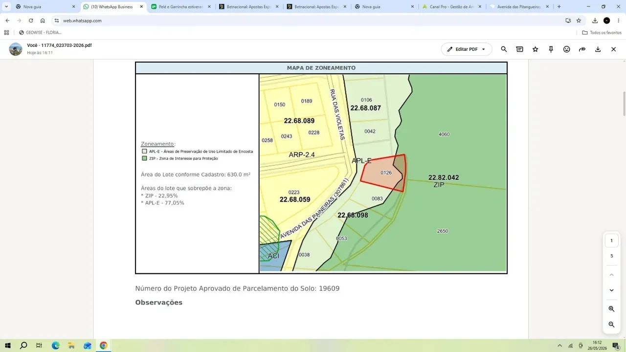 Imóvel para venda possui 1200 metros quadrados em Daniela - Florianópolis - SC - Foto 4