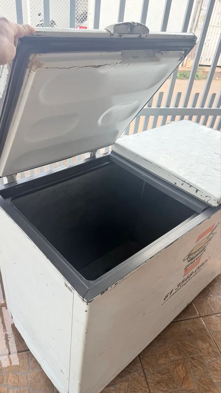 Freezer horizontal funcionando perfeitamente  - Foto 3