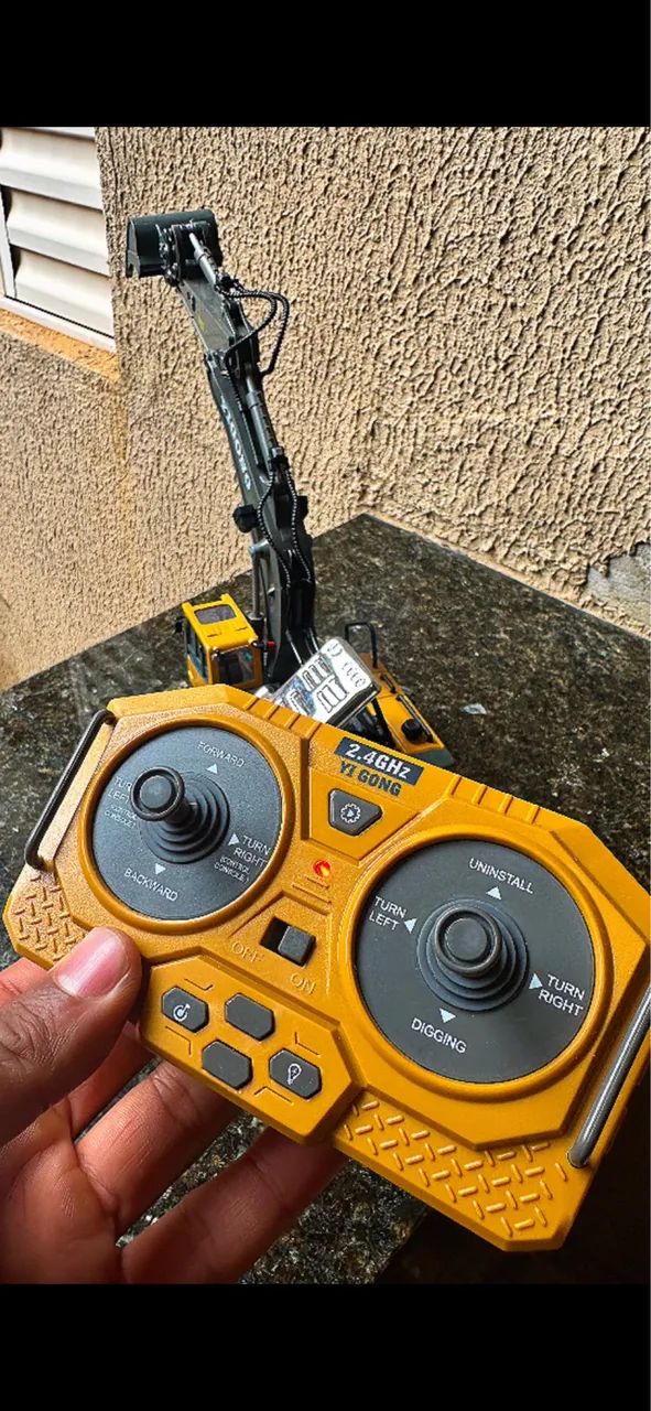 Remote-Controlled Excavator