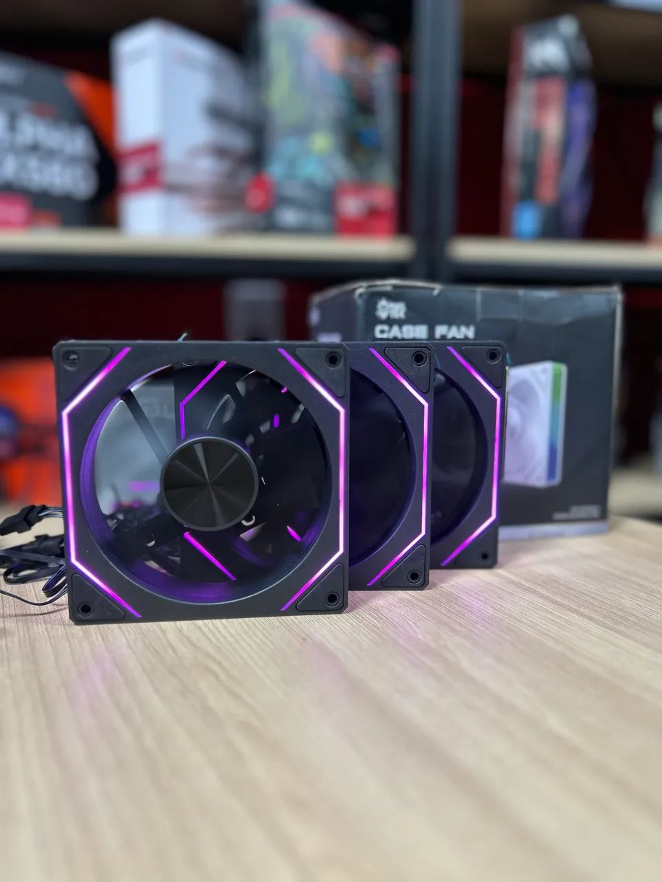 Kit com 5 cooler Fan ARGB 120MM Prism pro 6 , novas lacradas, com garantia 