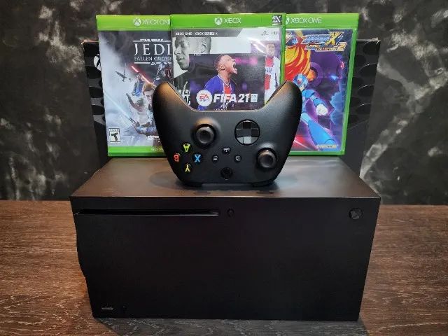 XBOX SERIES X 1 TERA + 1 CONTROLE + 3 JOGOS FISICOS + GARANTIA - Foto 2