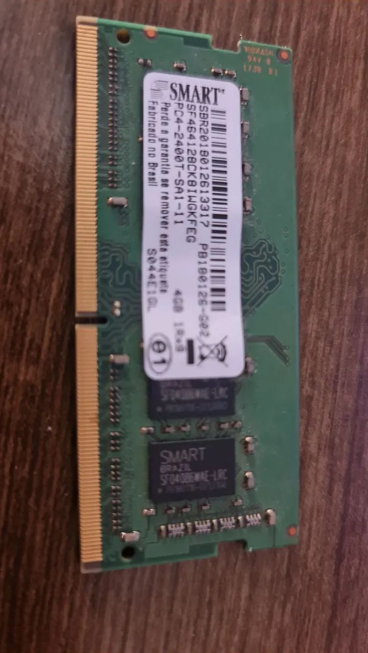 Memória DDR 4 4GB 