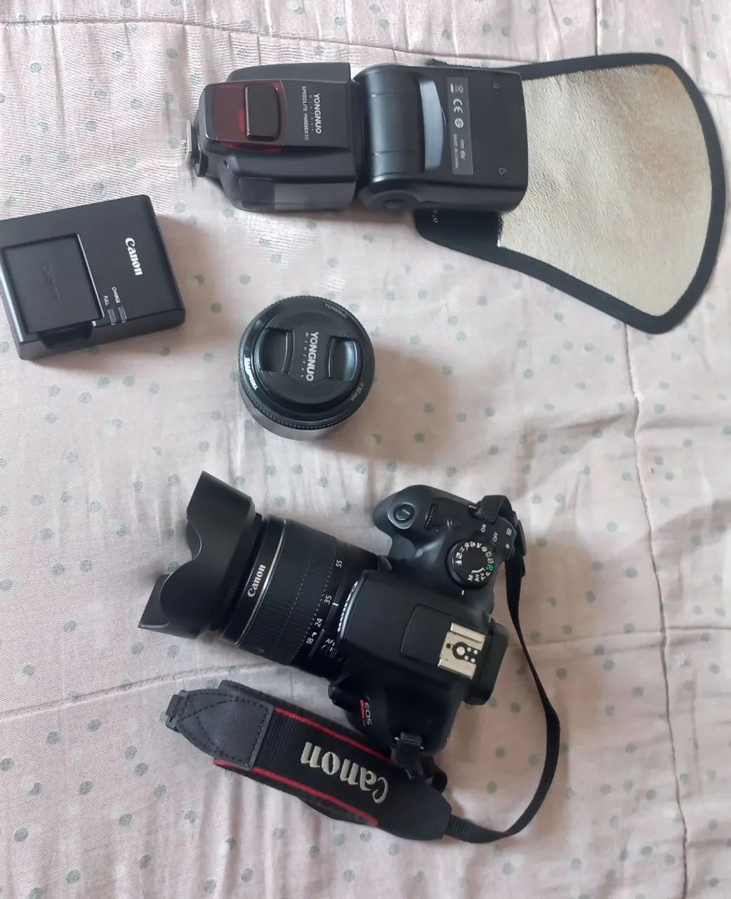 Câmera Canon T6 kit - Foto 3
