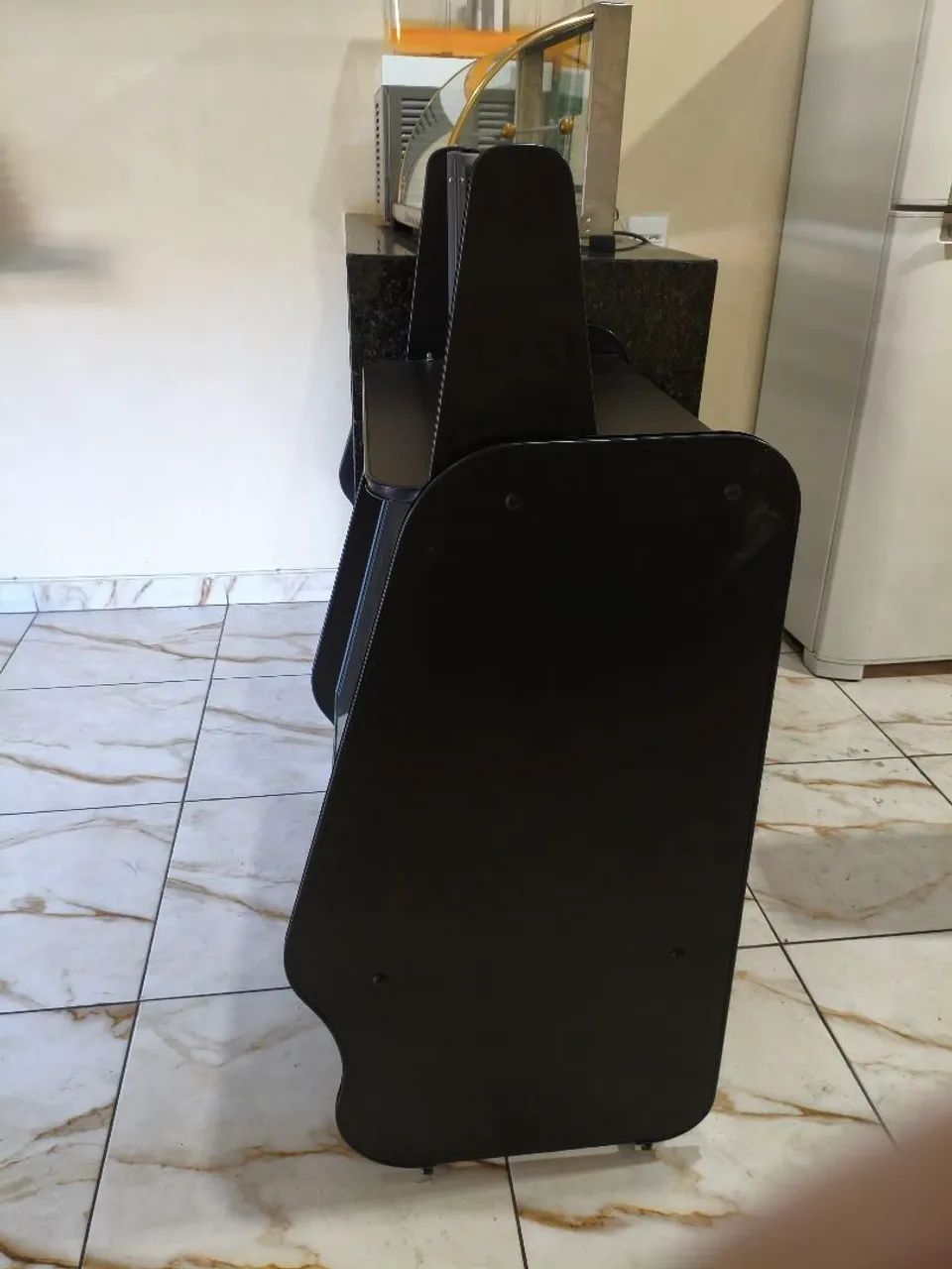 Balcão Vitrine Caixa Preto Toop , Com Gaveta - Foto 2