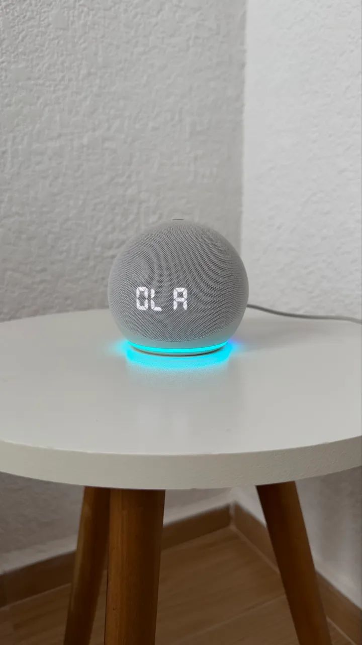 Amazon Alexa com relógio  - Foto 3