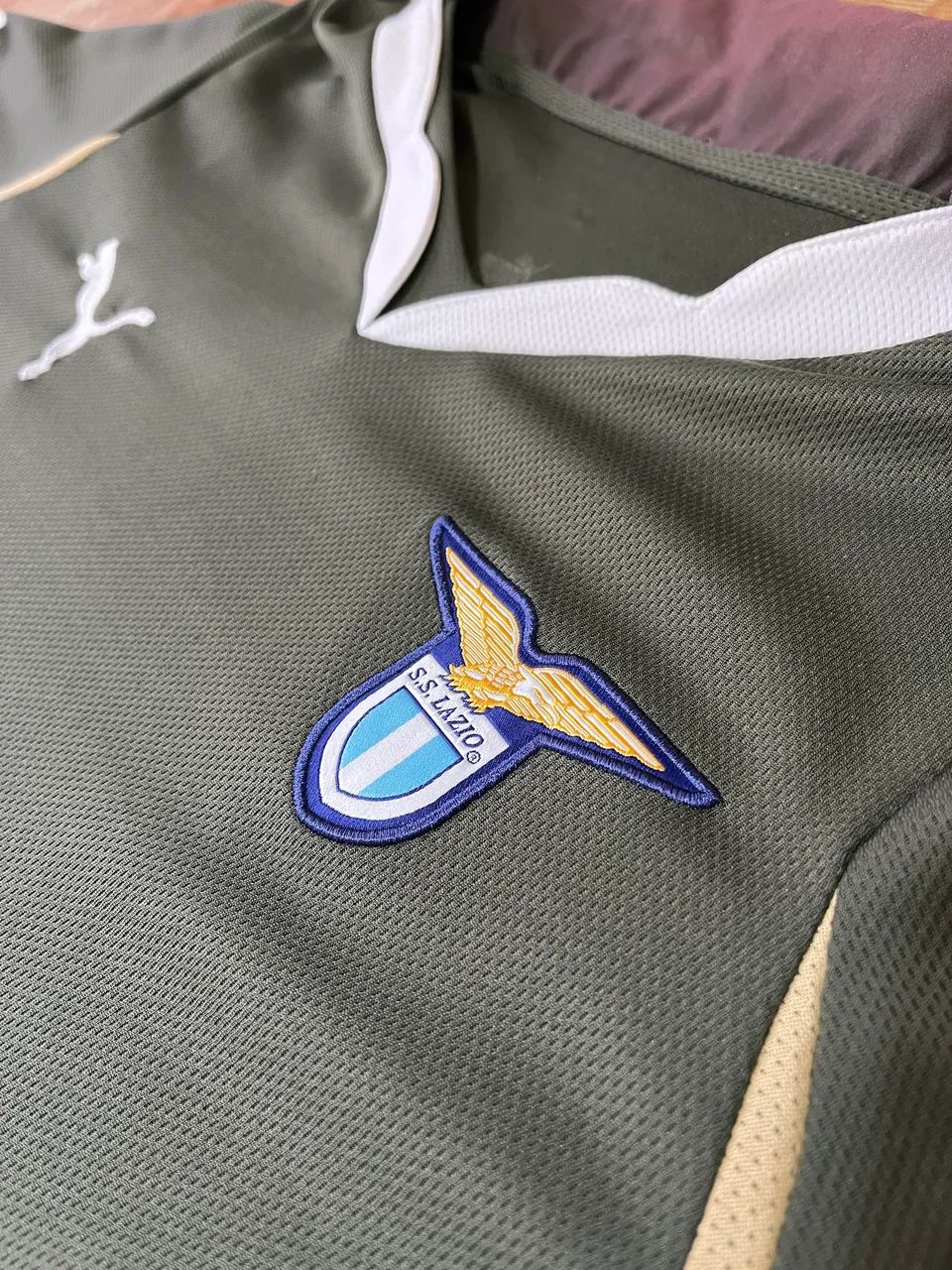 Camisa de futebol time Lazio  - Foto 3