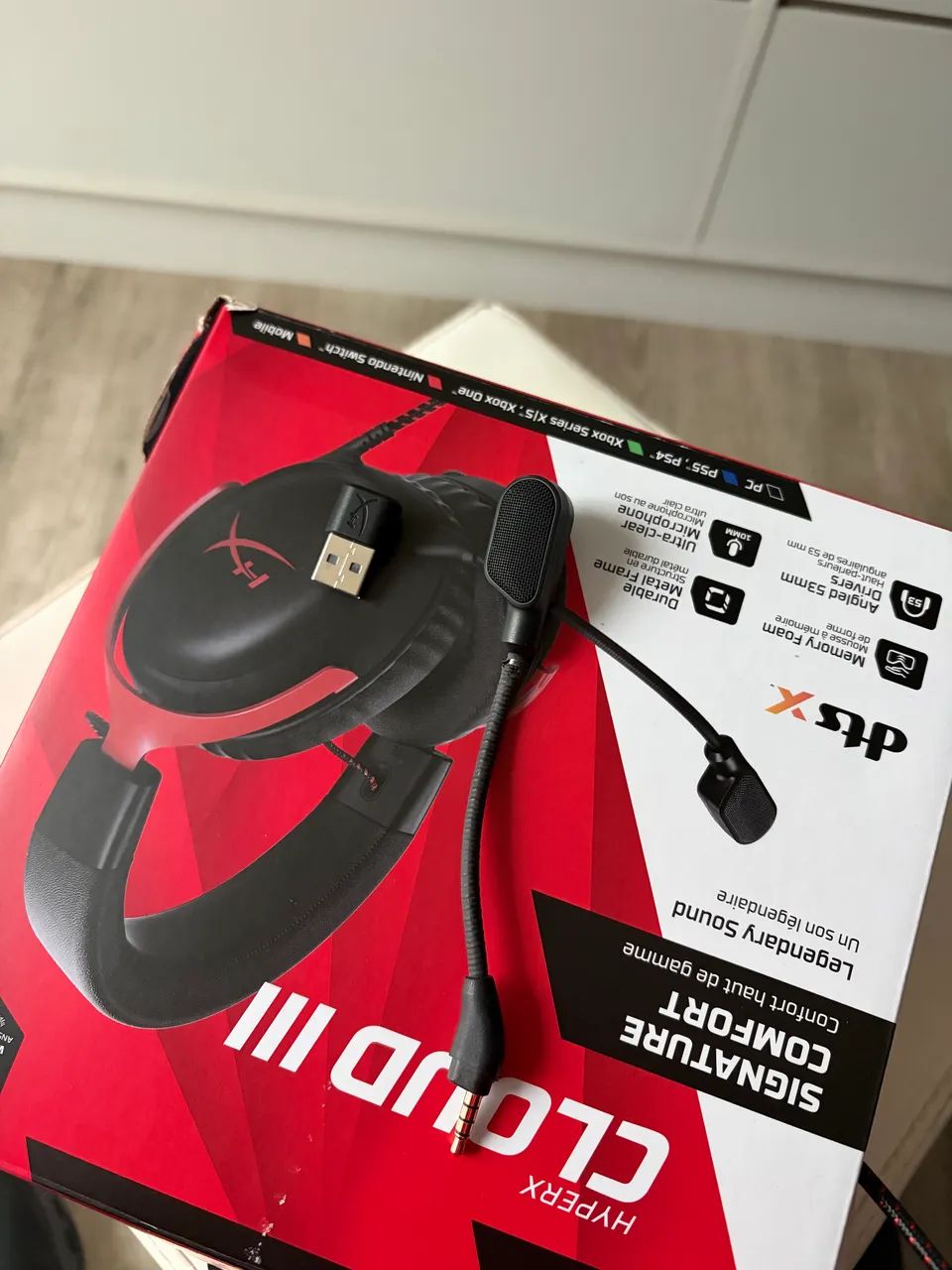 Headset HyperX Cloud 3 - Foto 5