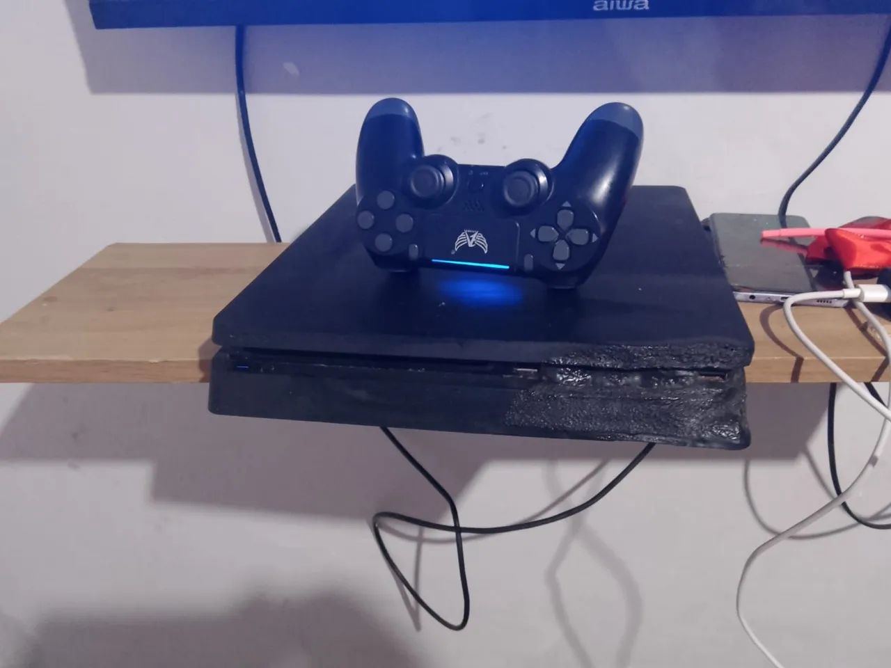 Ps4 slim funciona perfeitamente leia a descrição 