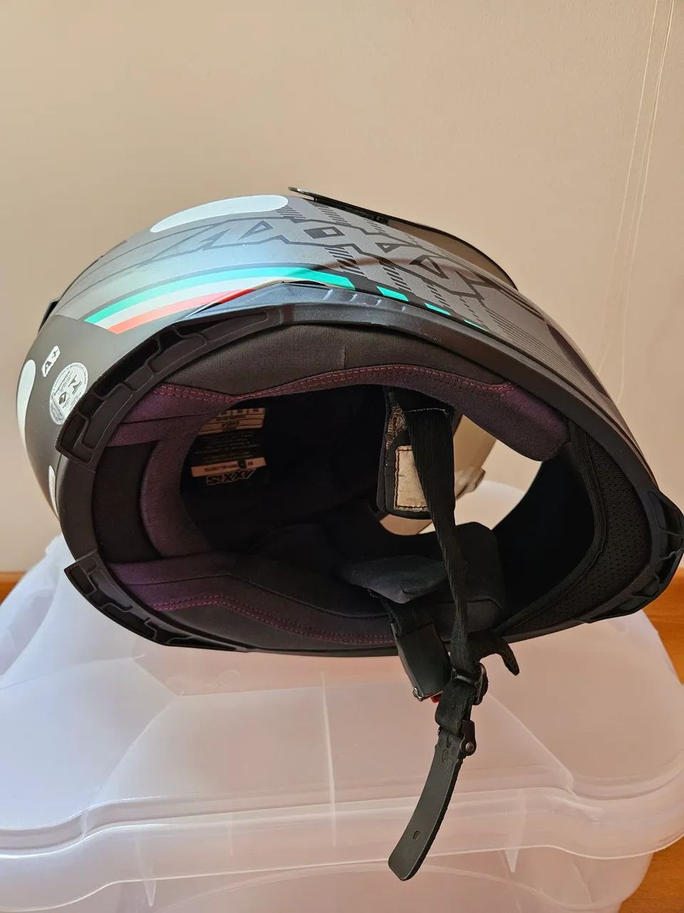Capacete axxis tam 60 - Foto 4