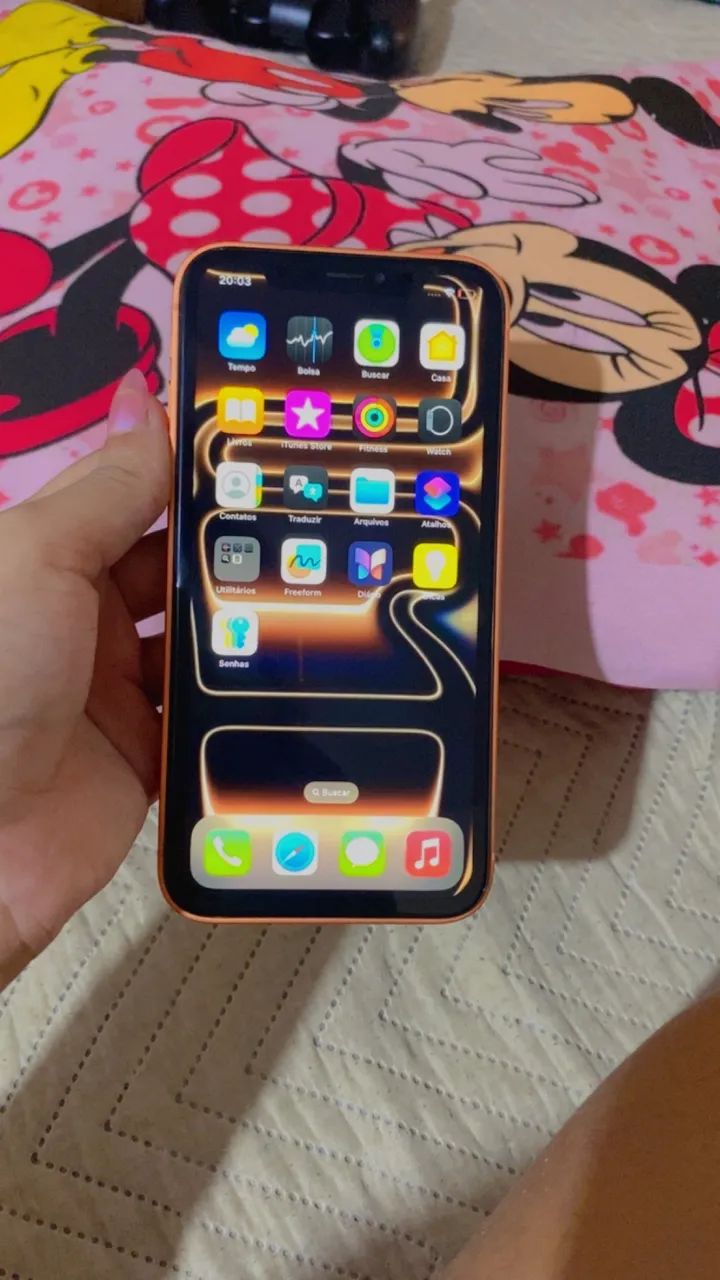 IPHONE XR 128 NA CARCAÇA DO IPHONE 17 PRO - Foto 3