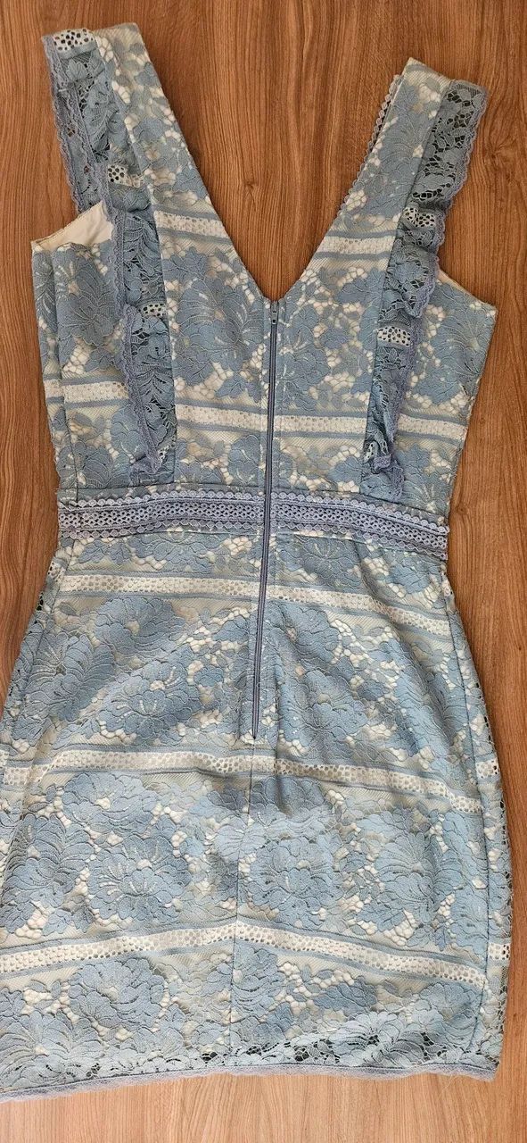 Vestido Azul romântico  - Foto 5
