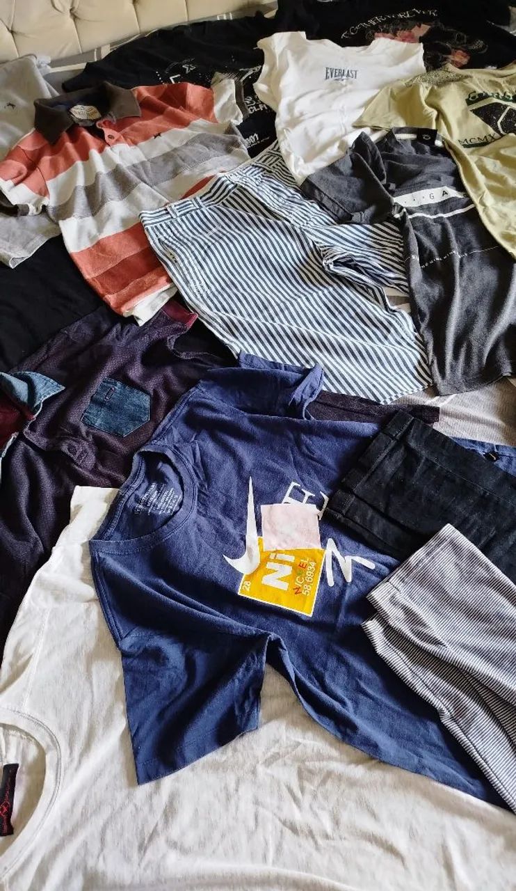 Combo roupa masculina - P e M  - Foto 2