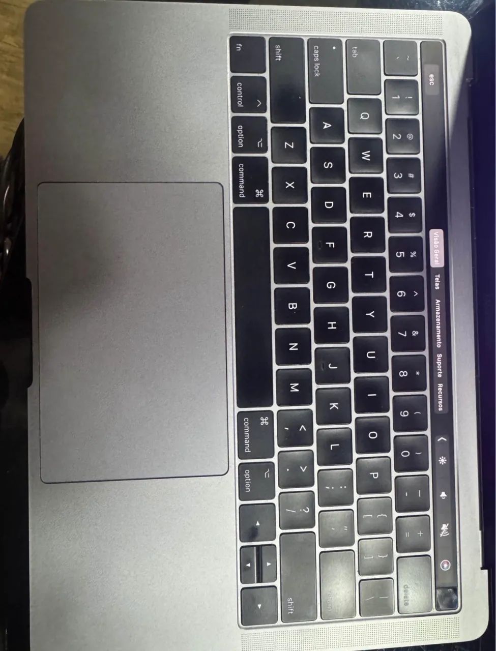 MacBook Pro TouchBar 2017 - Silver 256GB IMPECÁVEL
