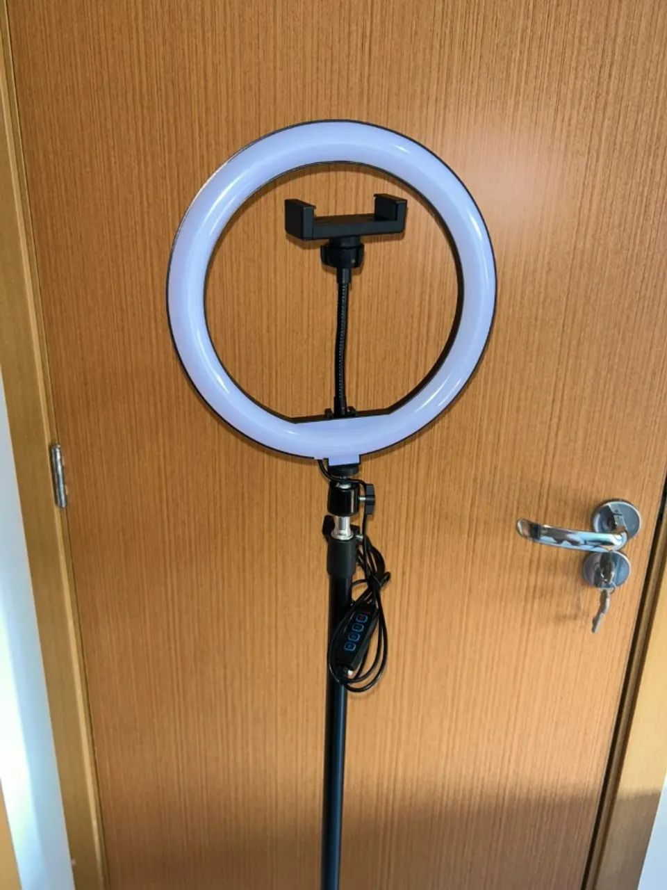 Ring Light com Tripé de 2,1 metros - Foto 4