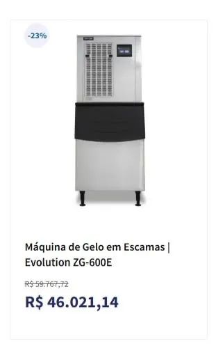 Vendo máquina de gelo 