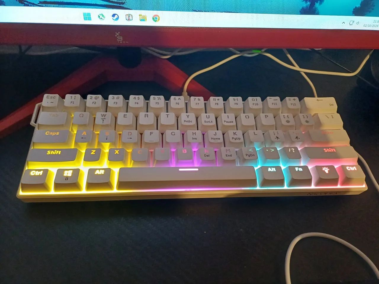Teclado mecânico 60% - Foto 4