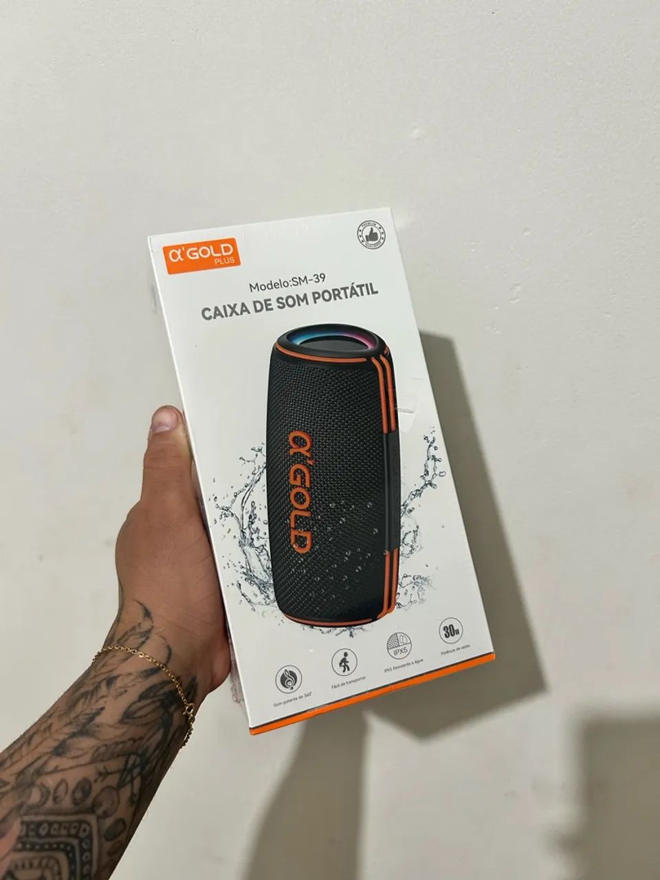 CAIXA DE SOM PORTÁTIL 30W
