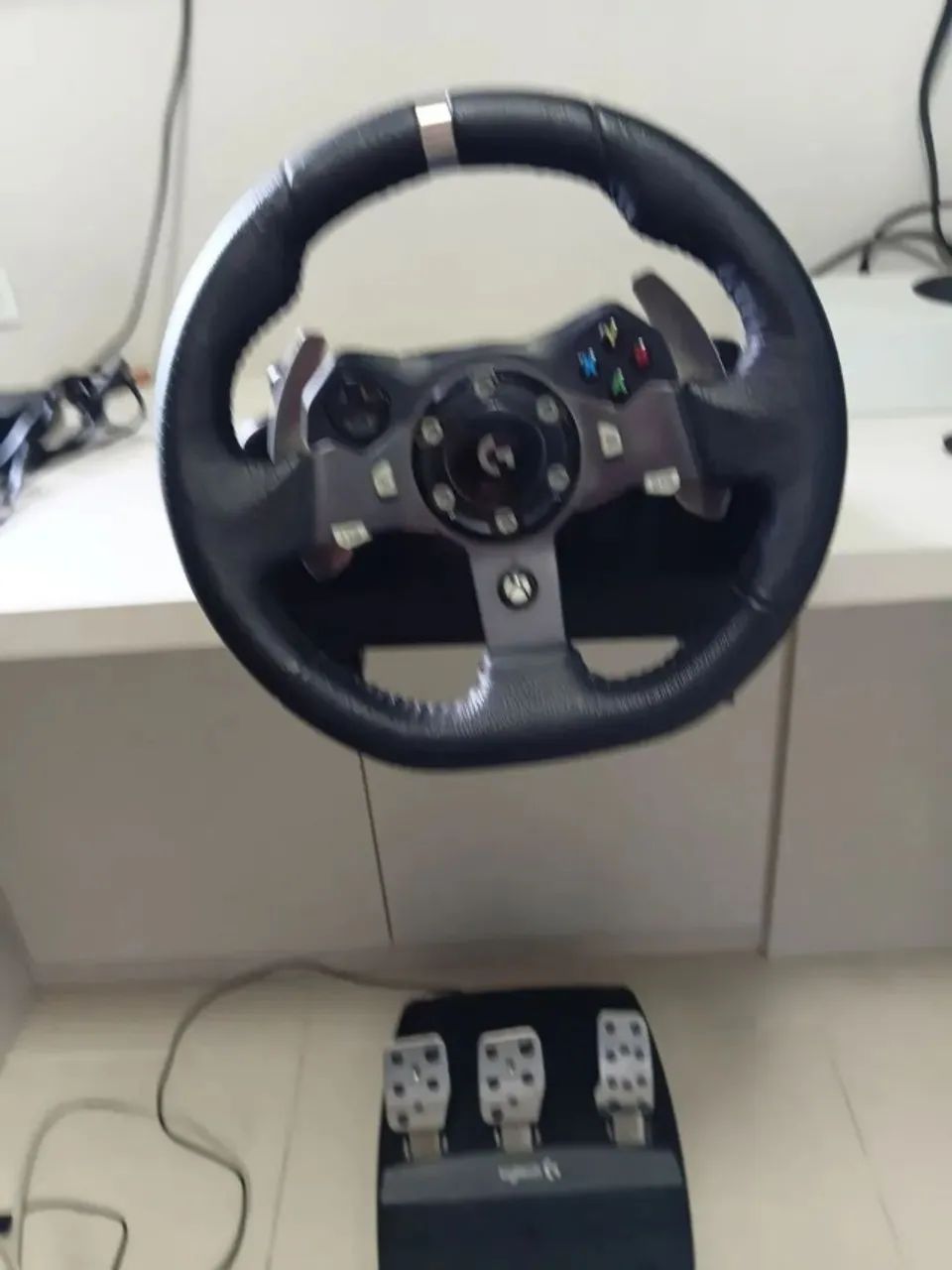 Volante Logitech G920 - Usado - Foto 3