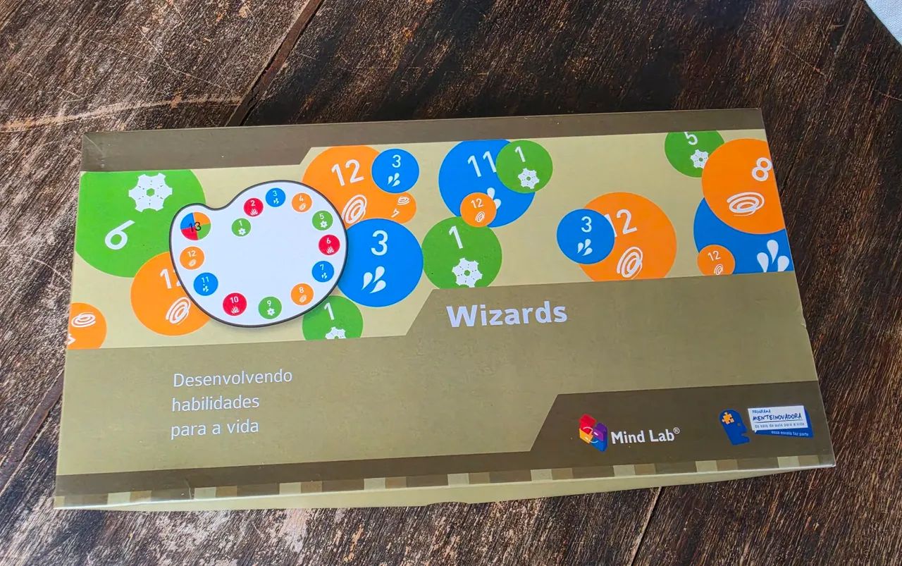 Jogo de Tabuleiro Wizards