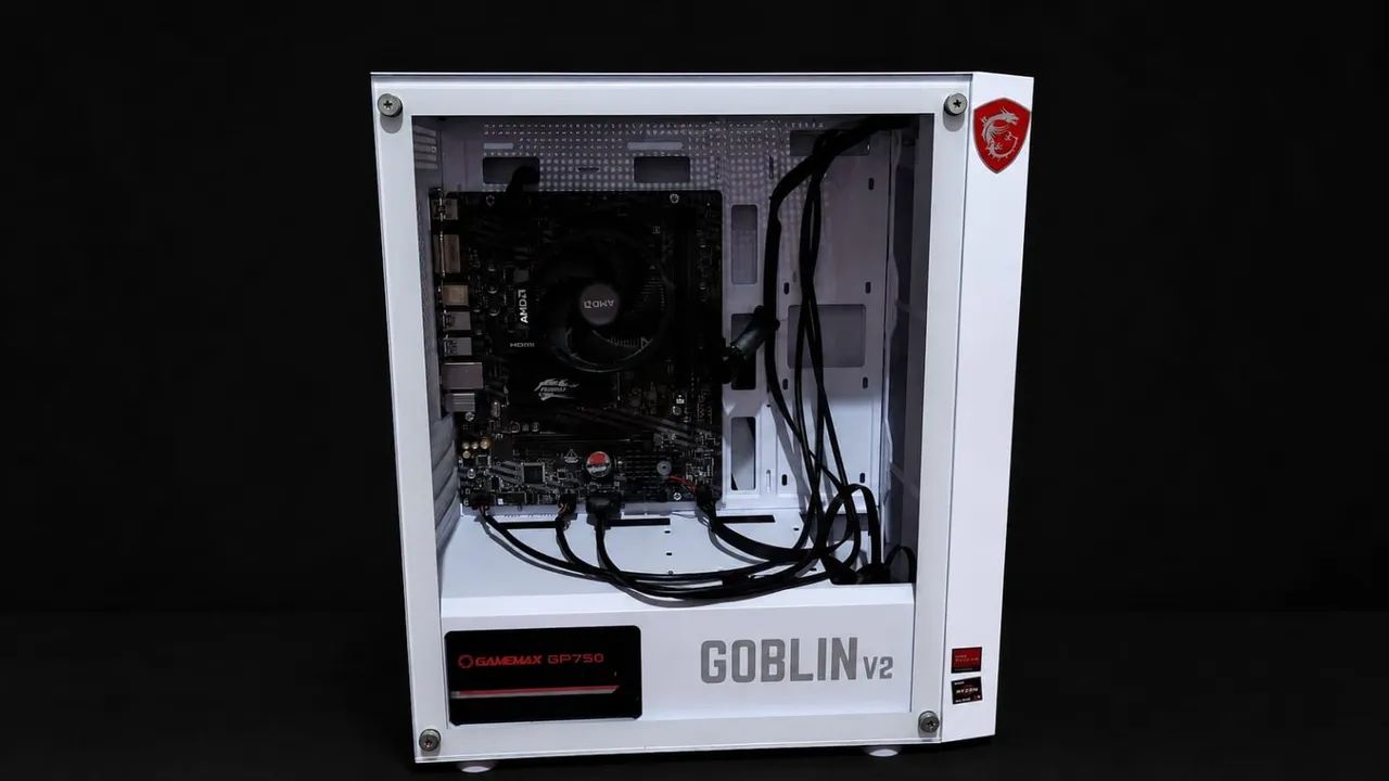 Pc gamer Ryzen 7  ótimo para jogo trabalho e edição de vídeo.