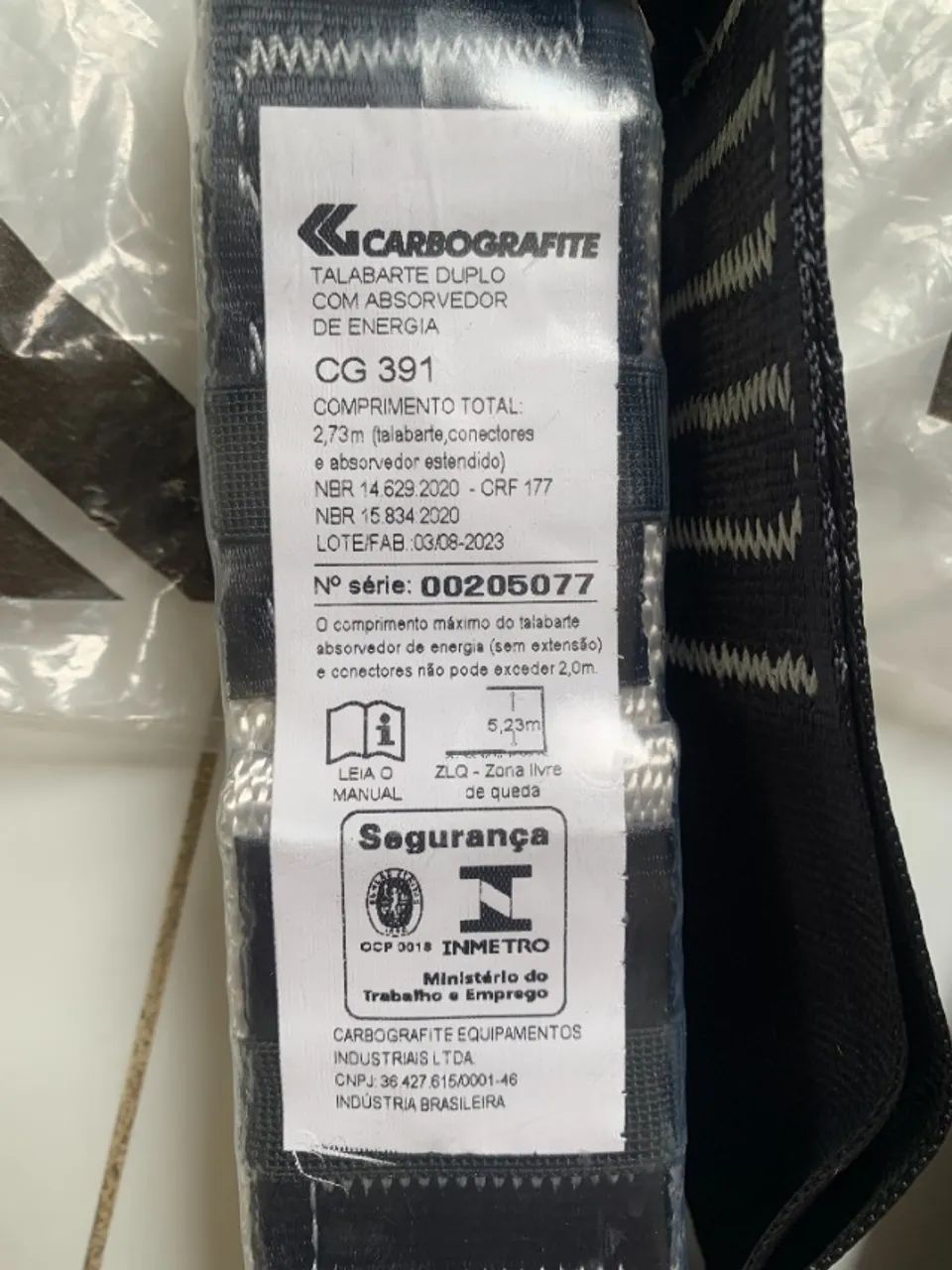 Kit cinto e talabarte duplo Carbografite. Novos.  - Foto 5