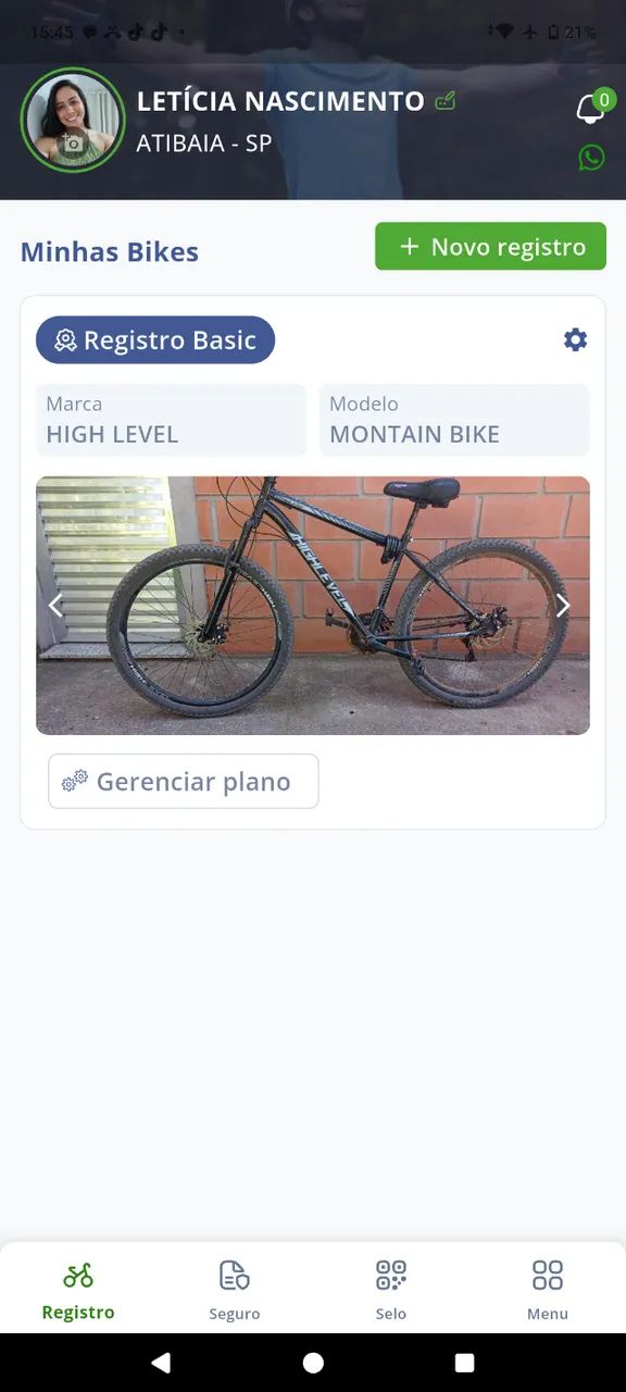 Bike perfeito estado aro 29 - Foto 4
