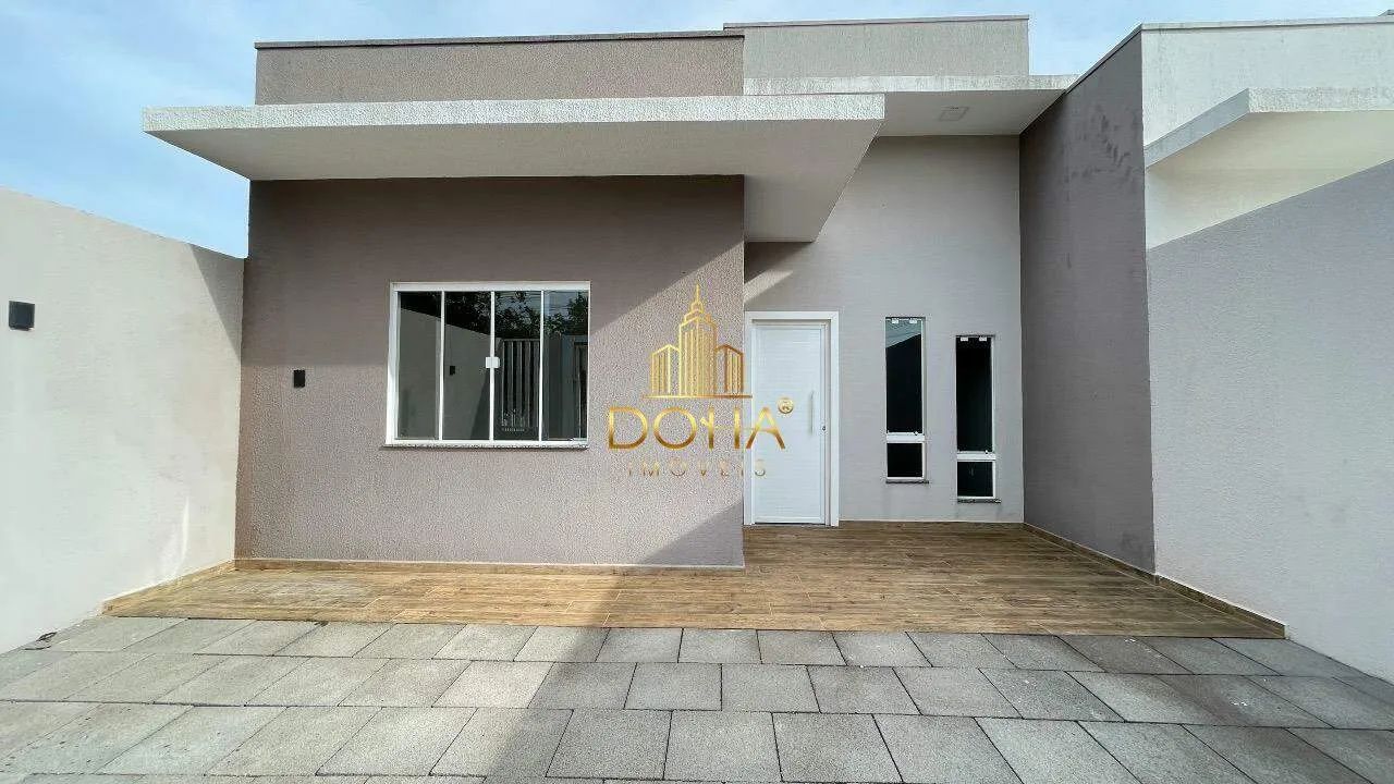 Estilo de Vida Moderno: Casa com Conceito Integrado com 01 Suíte e 02 Quartos