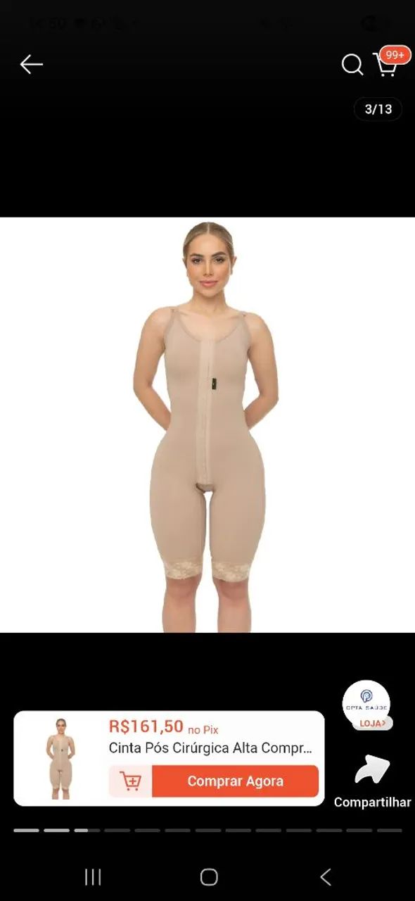 2 Cintas pós abdominoplastia  - Foto 2