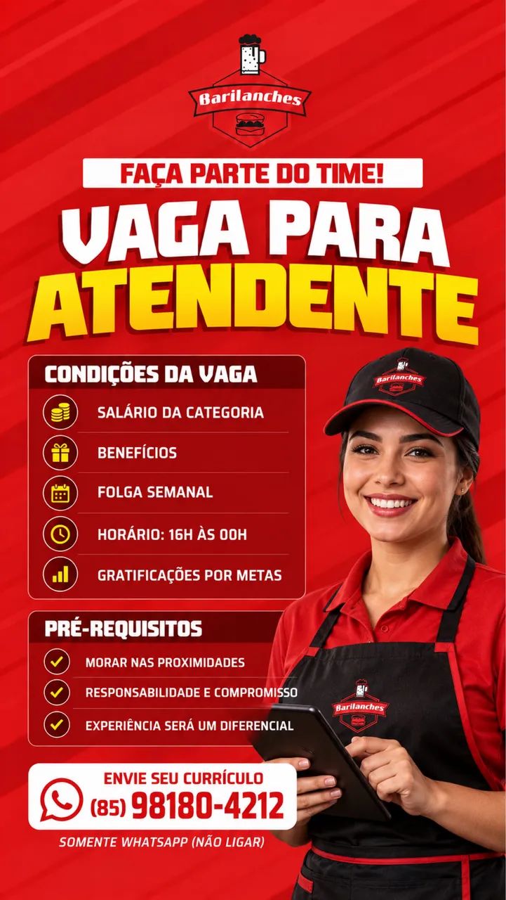 FAÇA PARTE DO TIME! - Foto 2