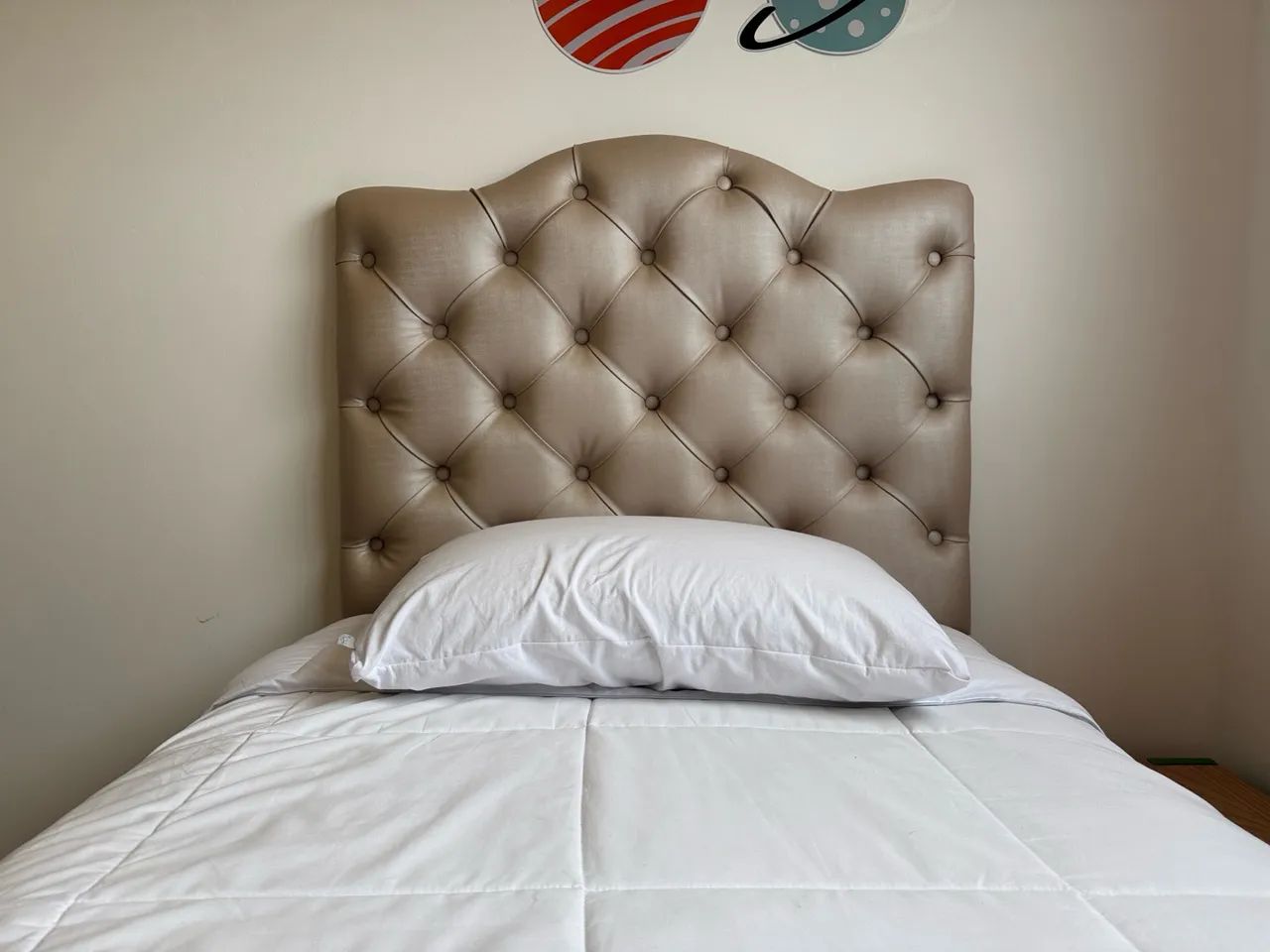 Cama box solteiro com auxiliar e cabeceira - Foto 5