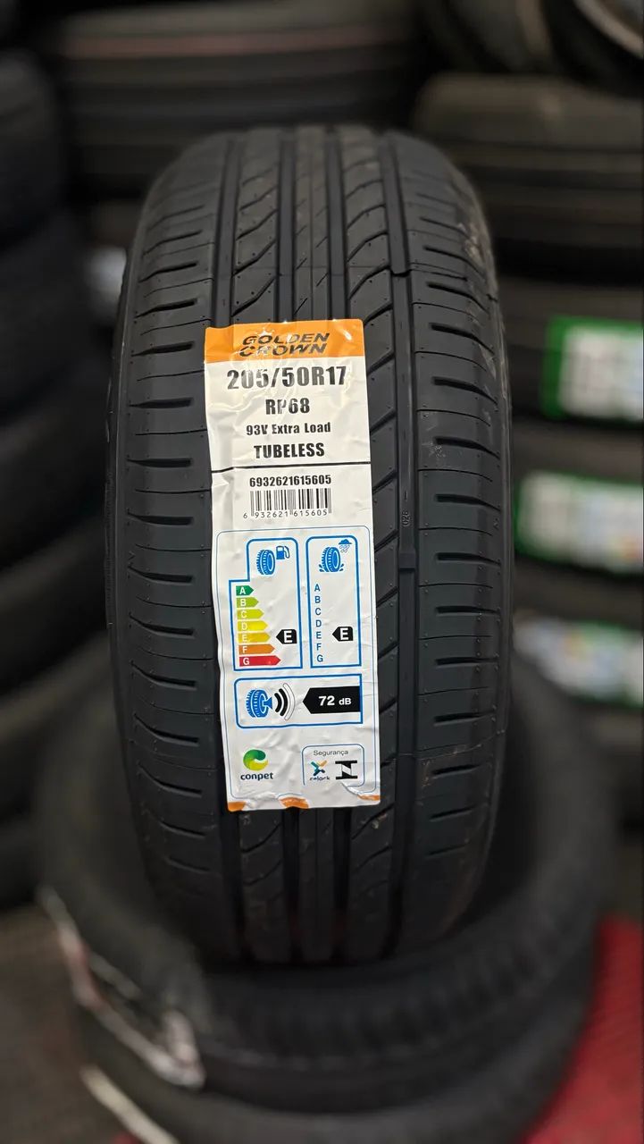 01 pneu 205/50/17 Golden Crown - Peças para carros, vans e