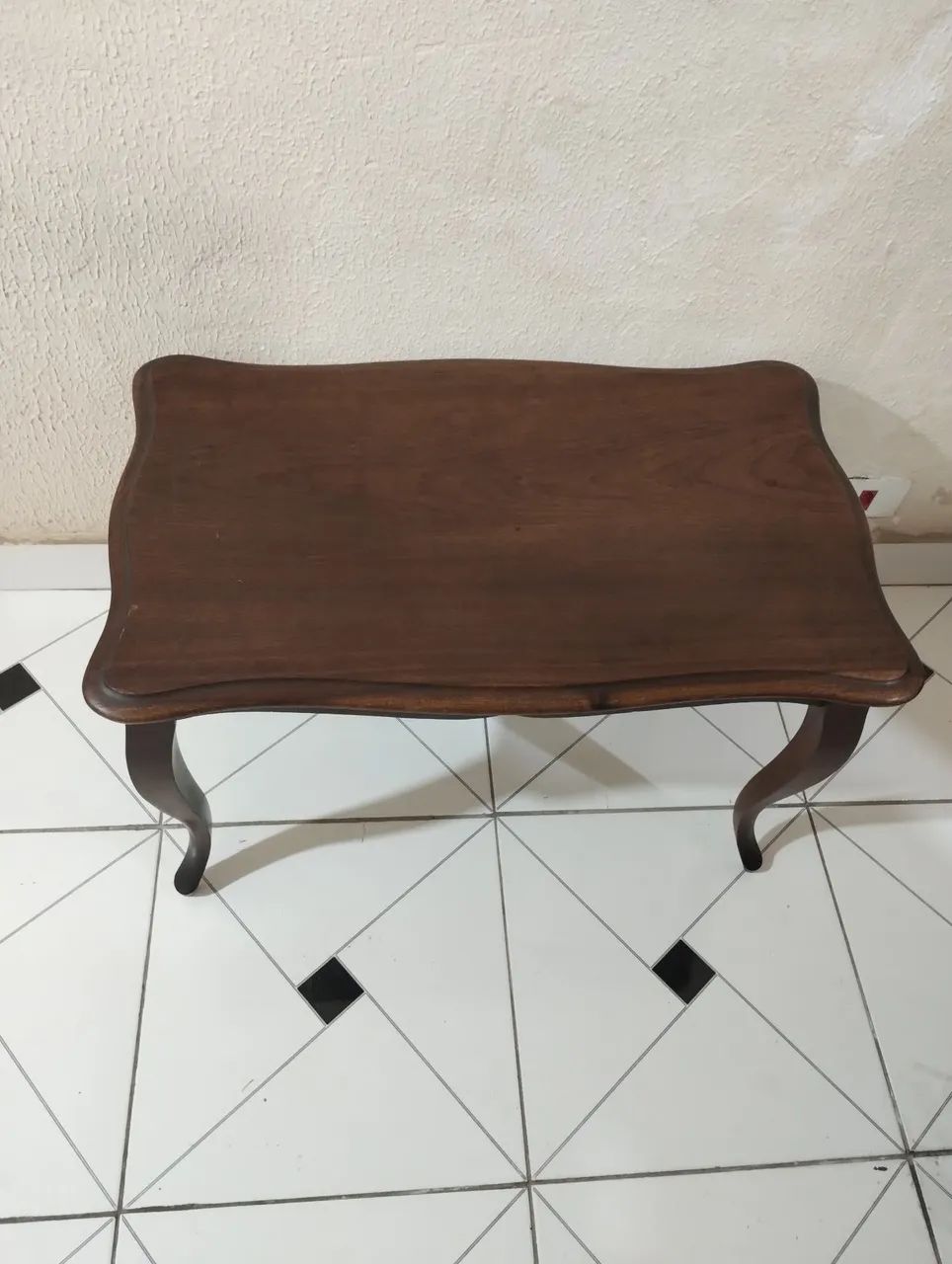 Mesa de centro provençal antiga 80 x 50 x 47