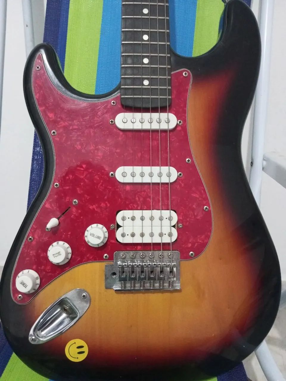 (não envio) Guitarra PHX Stratocaster HSS - Canhoto (Oportunidade/Desapego) - Foto 2