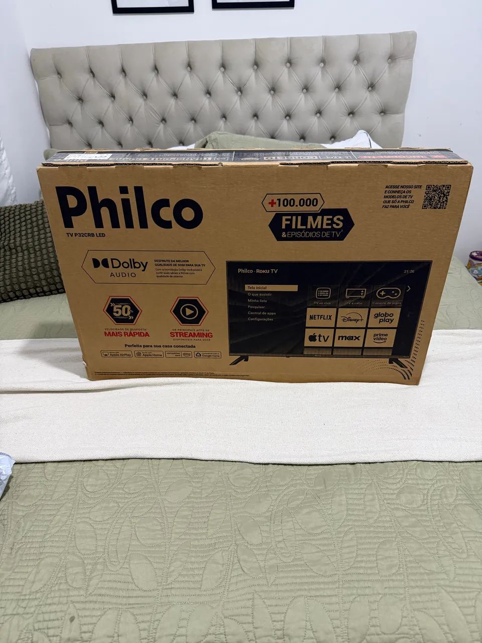 Smart Tv Philco 32? Nova/Lacrada - Foto 3
