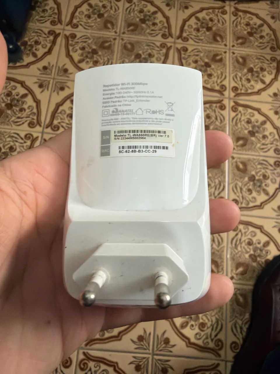 Repetidor de sinal TP LINK WIFI 300Mega - Foto 2