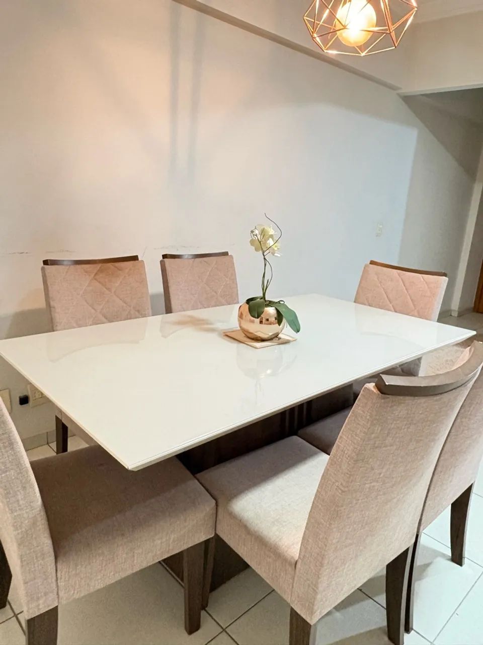 MESA COM 6 CADEIRAS  - Foto 4